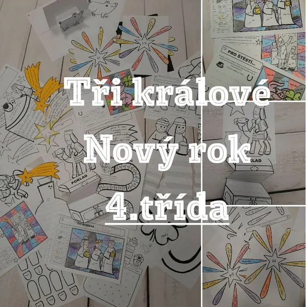Tři králové. Nový rok. 4. třída 1