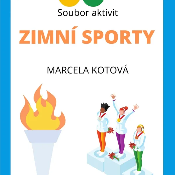 Soubor aktivit  ZIMNÍ SPORTY 1