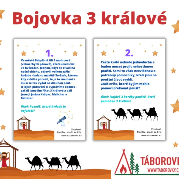 Bojovka 3 králové 1