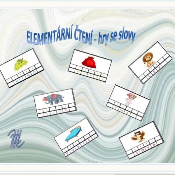 ELEMENTÁRNÍ ČTENÍ - hry se slovy 1
