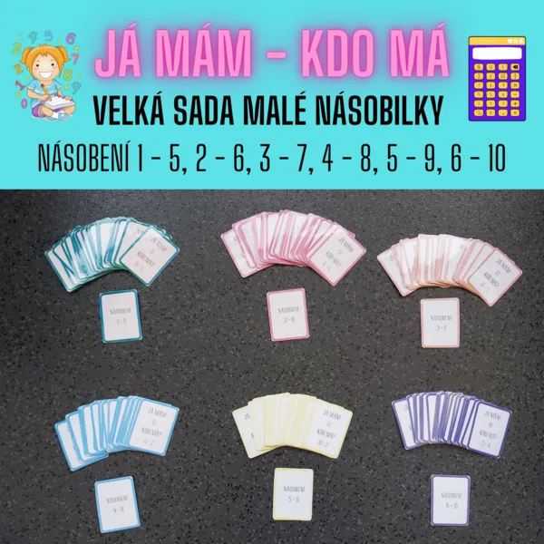 Já mám - kdo má (velká sada malé násobilky) 1