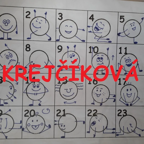 Jógový adventní kalendář 1