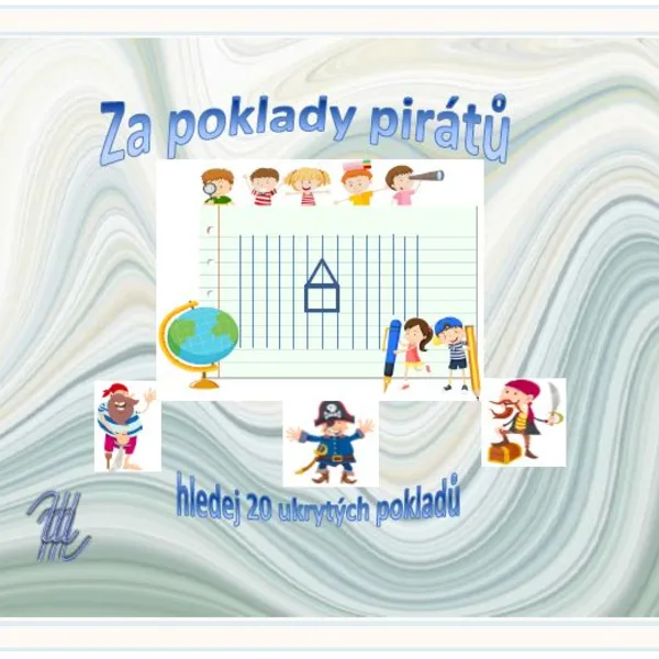 SOUŘADNICOVÉ RÝSOVÁNÍ - Za poklady pirátů 1