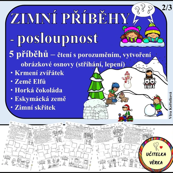 ZIMNÍ PŘÍBĚHY - posloupnost 1