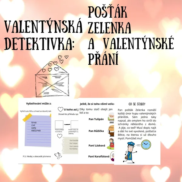 Detektivka:Pošťák Zelenka a valentýnské přání 1