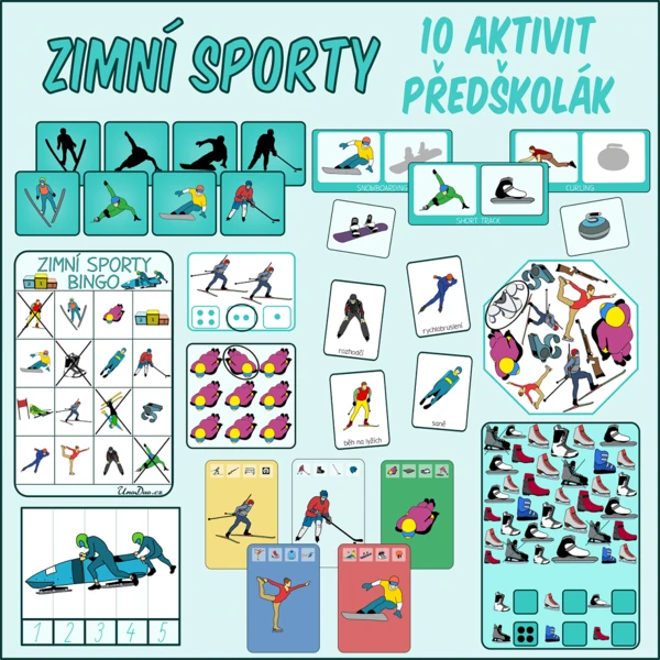 Zimní sporty - 10 aktivit 1