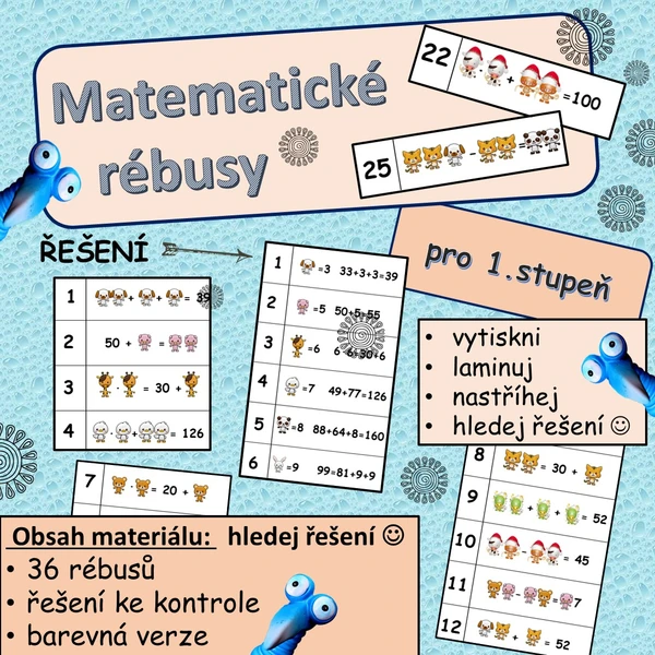 Matematické rébusy 1