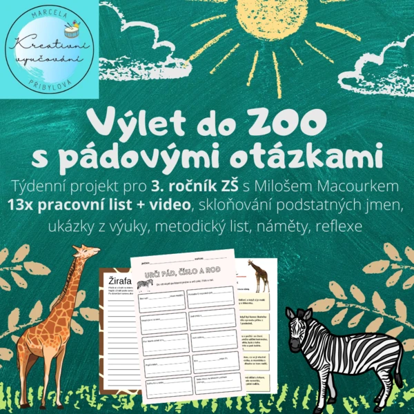 Výlet do ZOO s pádovými otázkami 1