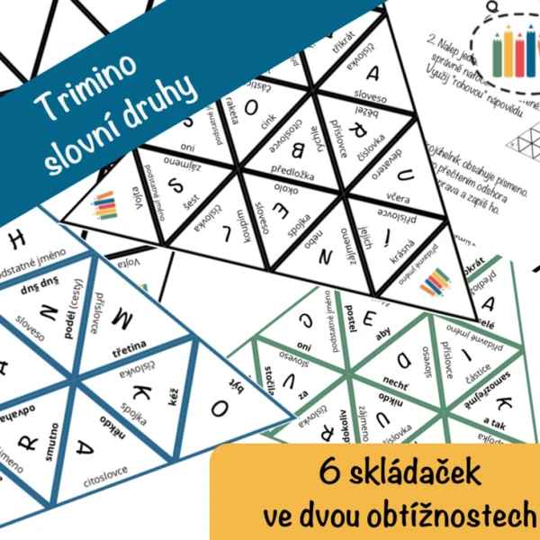 trimino - slovní druhy 1