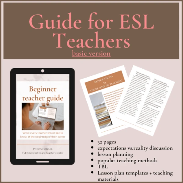 Teacher Guide | Basic version | Příručka nejen pro začínající učitele angličtiny 1