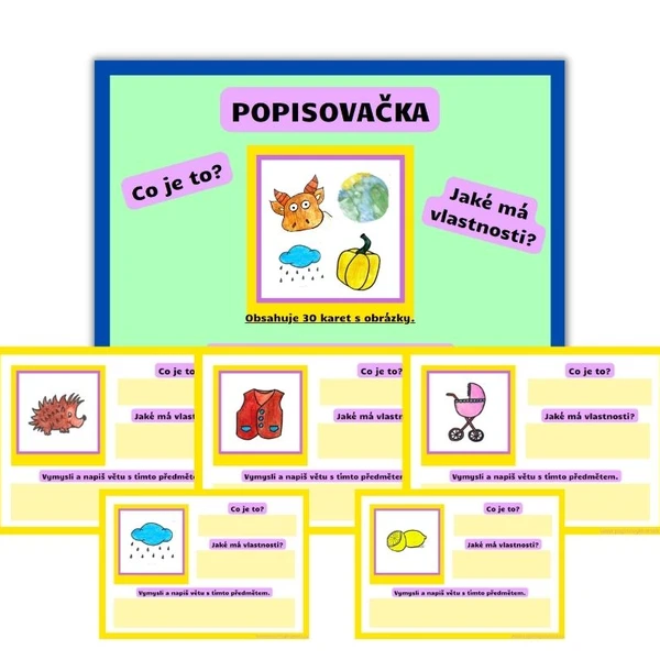 POPISOVAČKA - didaktická hra 1