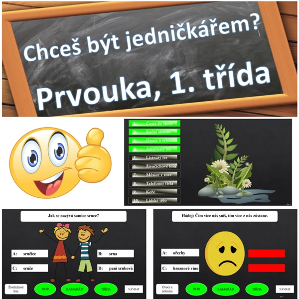Chceš být jedničkářem? Prvouka, 1. třída 1