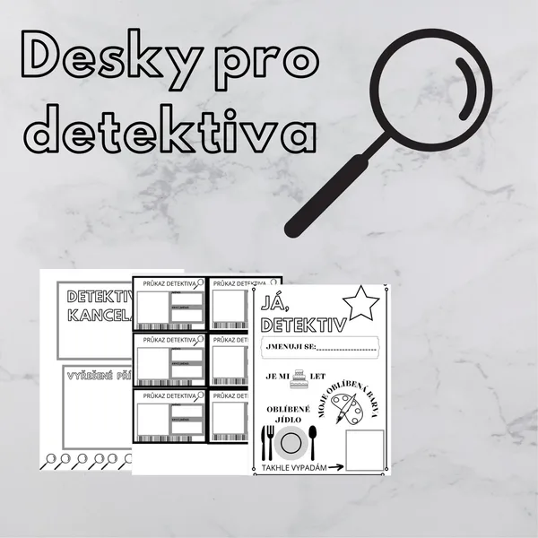 Desky pro detektiva 1