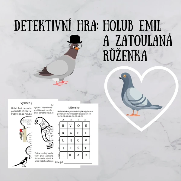 Detektivka:Holub Emil a zatoulaná Růženka 1