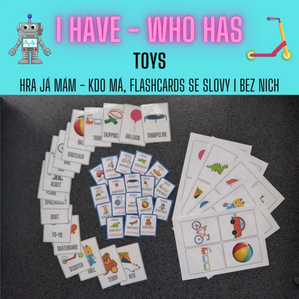 I have - who has: Toys 1