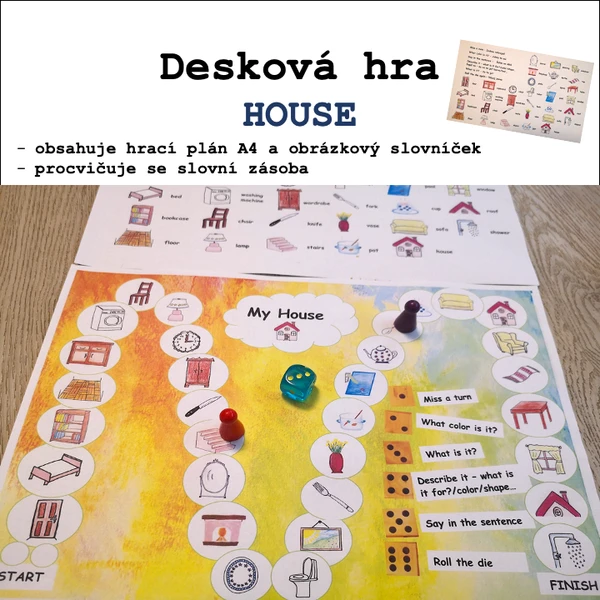 Desková hra HOUSE 1