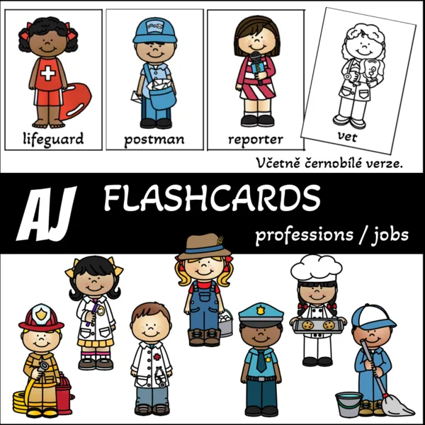 Flashcards - professions, jobs (povolání) 1