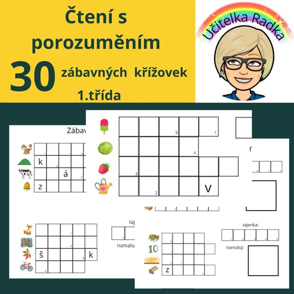Zábavné křížovky - 1.třída 1