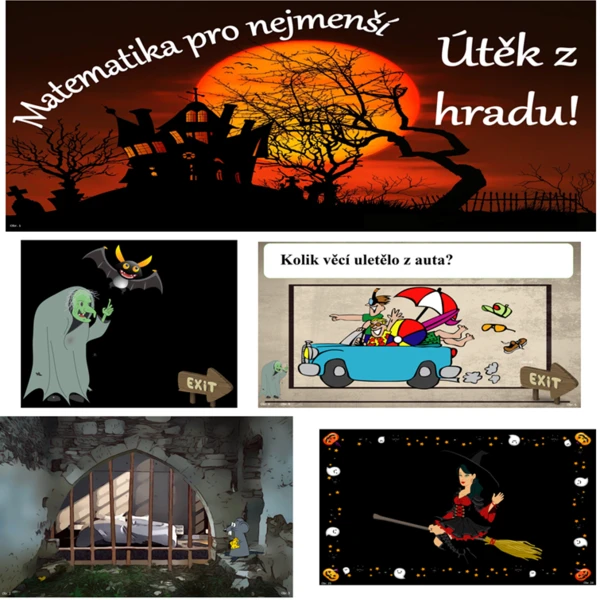 Útěk z hradu! Matematika pro nejmenší 1