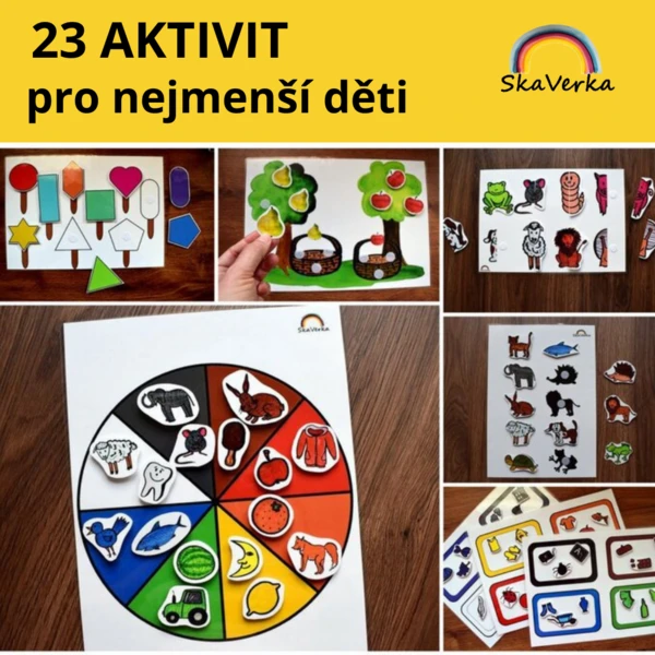 23 aktivit pro nejmenší děti 1