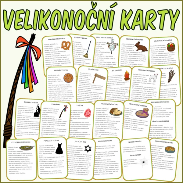 Velikonoce - Karty 1