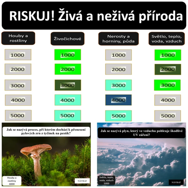 RISKUJ! Živá a neživá příroda 1