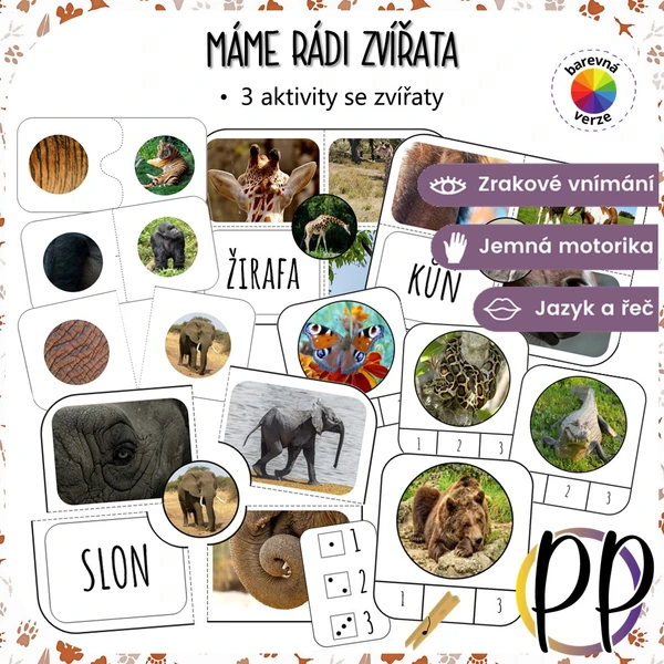 Máme rádi zvířata 1