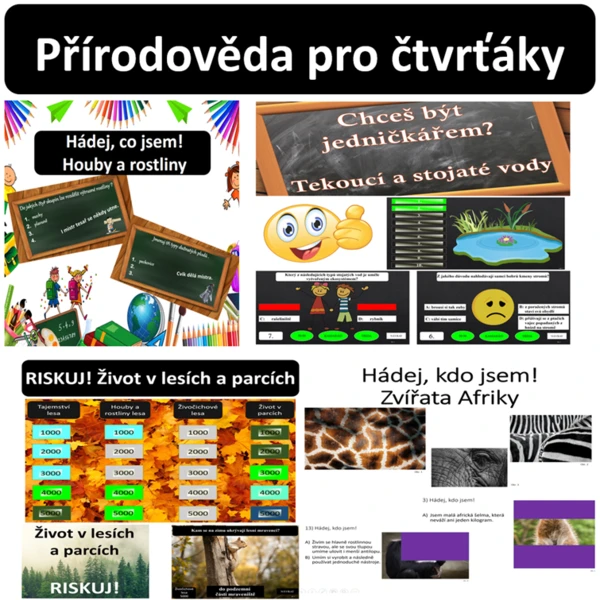 Přírodověda pro čtvrťáky - SUPERBALÍČEK!!! 1