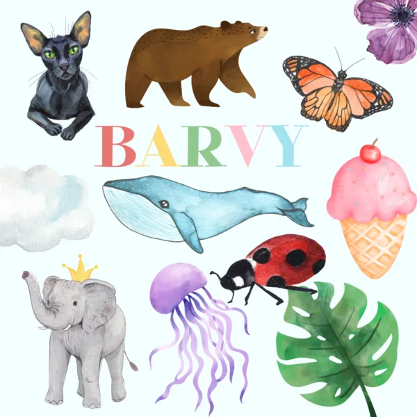 Demonstrační obrázky BARVY  1