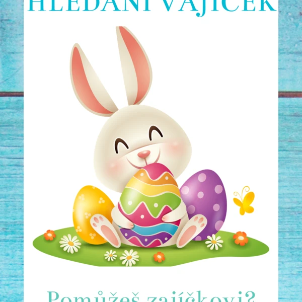 HLEDÁNÍ VELIKONOČNÍCH VAJÍČEK - Pomůžeš králíčkovi? 1