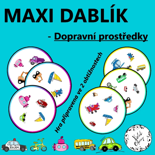 Maxi Dablík - Dopravní prostředky 1
