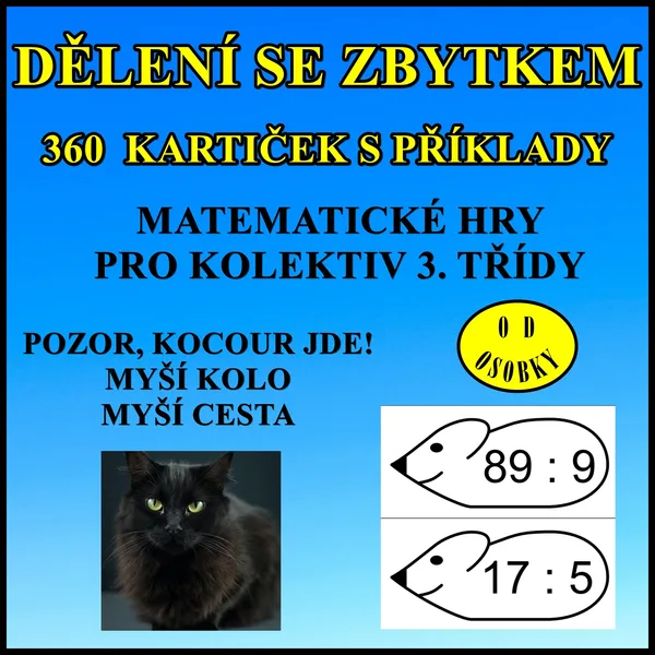 Pozor, kocour jde! (dělení se zbytkem) 1