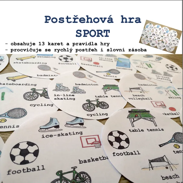 Postřehová hra SPORT 1