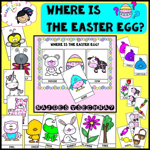 WHERE IS THE EASTER EGG? (Velikonoční hra) 1
