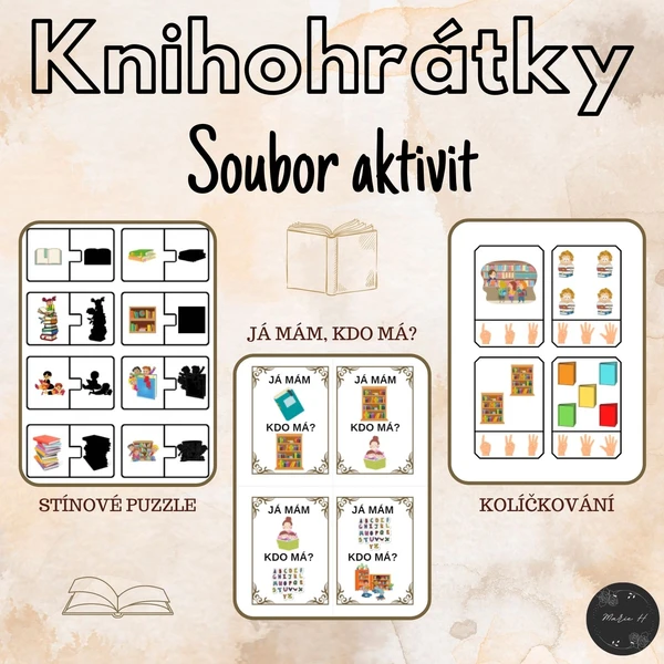 Knihohrátky, soubor aktivit 1