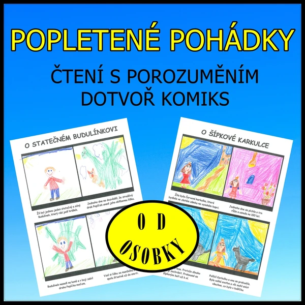 POPLETENÉ POHÁDKY - tvorba komiksu 1