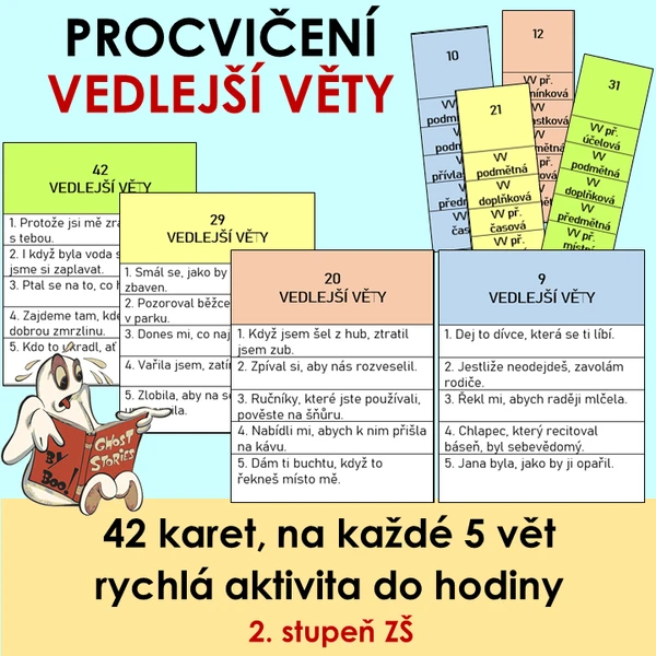 Vedlejší věty - procvičování 1