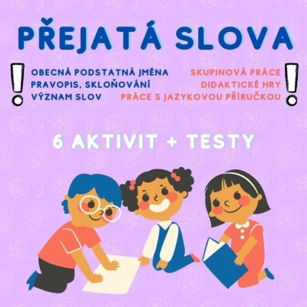 Přejatá slova: soubor aktivit 1