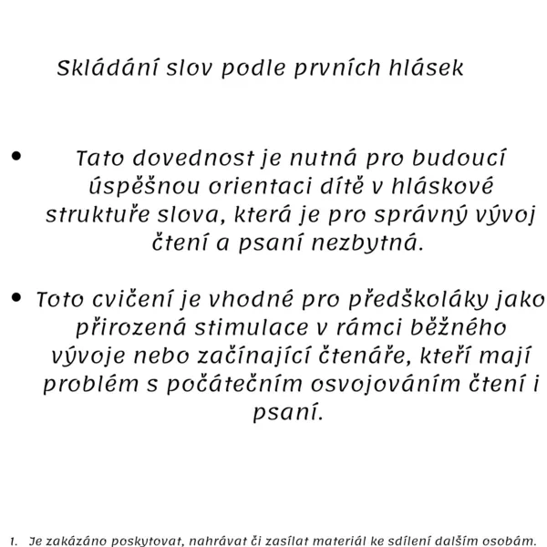 První čtení  1
