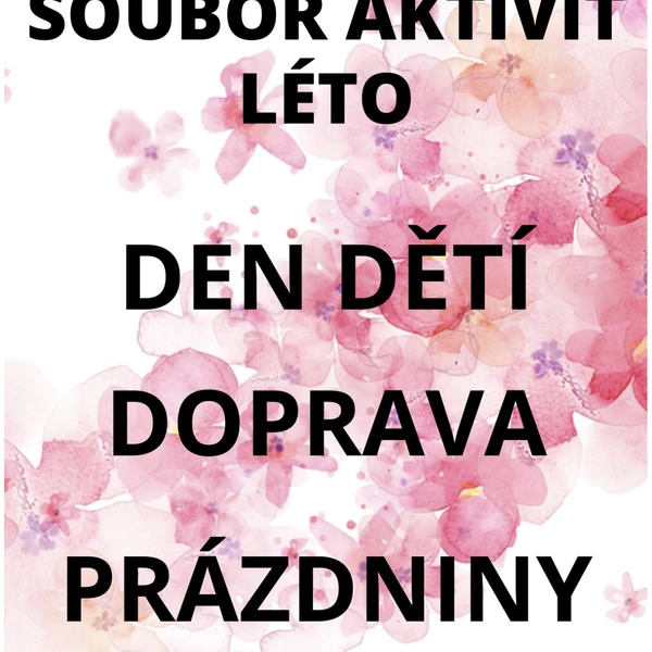 SOUBOR AKTIVIT LÉTO 1