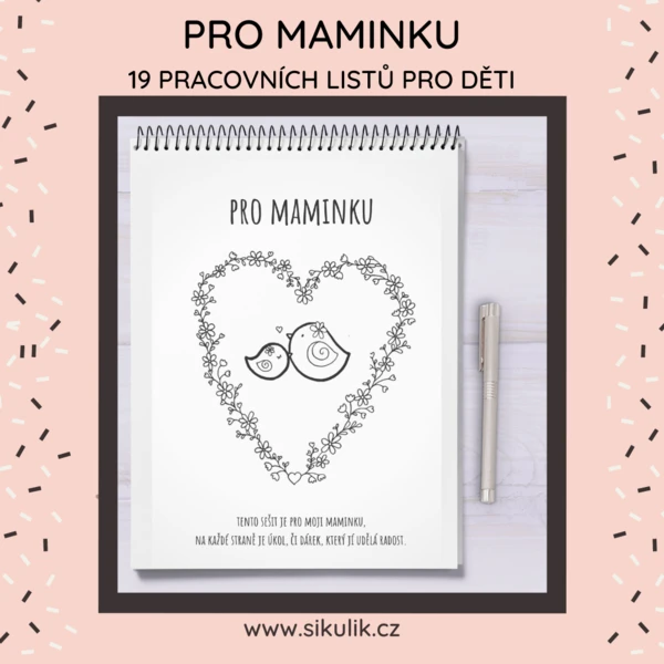SEŠIT PRO MAMINKU 1