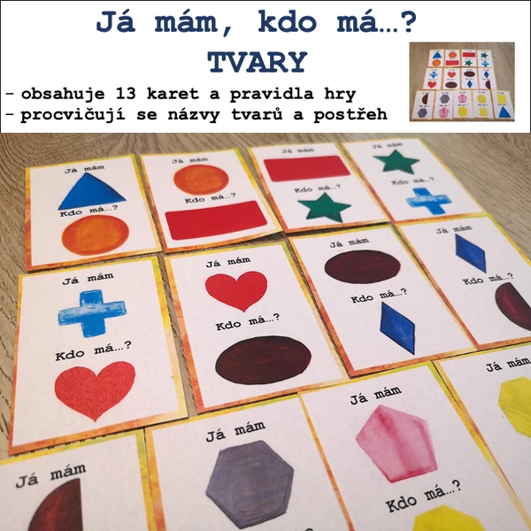 Já mám, kdo má...? Tvary 1
