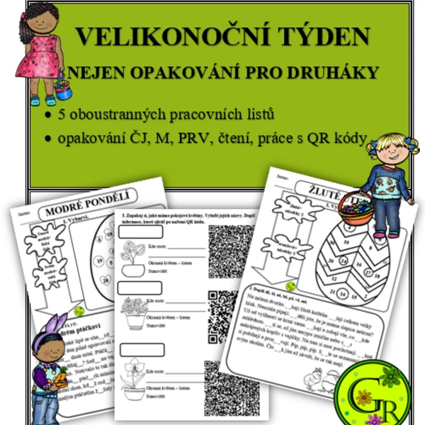 VELIKONOČNÍ TÝDEN- nejen opakování pro druháky 1