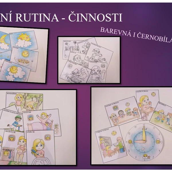 Denní rutina - činnosti 1