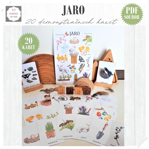 JARO - demonstrační karty s plakátem 1