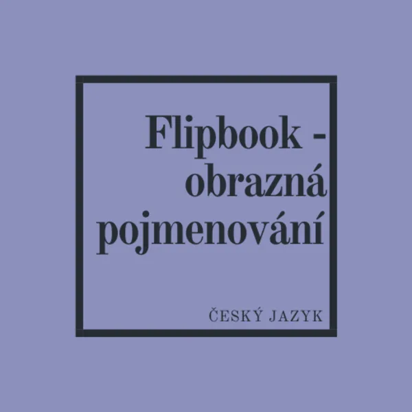 Flipbook - obrazná pojmenování 1