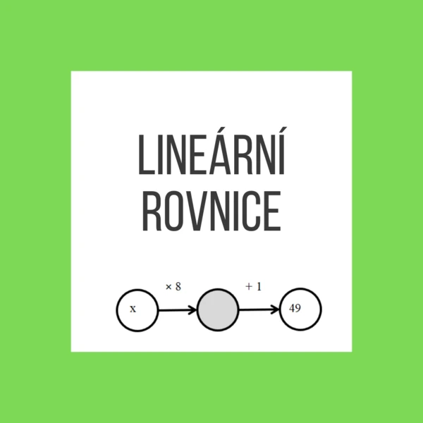 Lineární rovnice - rovnicoví hadi 1