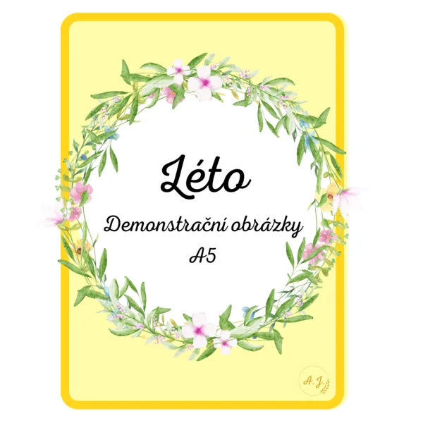 Léto - demonstrační obrázky A5 1