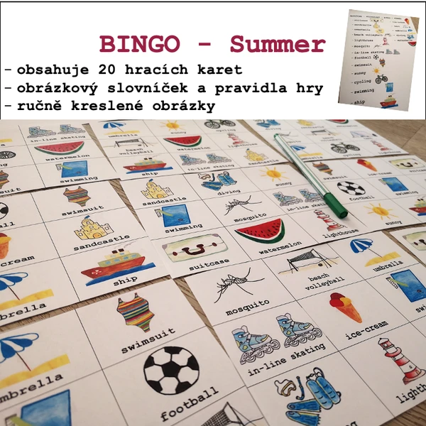 BINGO - Summer 1