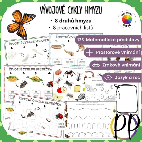 Vývojové cykly hmyzu 1